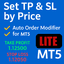 Set TP and SL by Price GBPUSD for MT5 trading robot logo