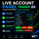 Trade Manager Account Panel EA MT5 trading robot logo