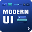ModernUI Library trading robot logo