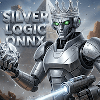 Silver logic ONNX Conservative Strategy Tester result, 12.05% simulated ROI