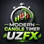 Modern Candle Timer Digital Clock UZFX MT5 trading robot logo