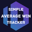 Simple Average Win Tracker trading robot logo