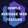 Simple Average Win Tracker