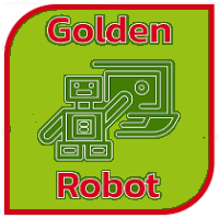 My Golden Robot trading robot logo