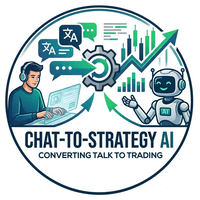 AI Chat Bot Trade Builder trading robot logo