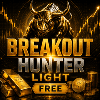 Brekout Hunter Gold Light trading robot logo