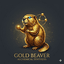 Gold Beaver trading robot logo