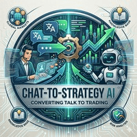 AI Strategy ChatBot trading robot logo