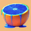 Orangeblue trading robot logo