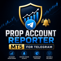 Prop Account Reporter MT5 for Telegram
