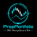 PropPortfolio trading robot logo