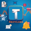 Telegram Services trading robot logo