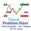 Visual Order Sizer Trade Manager Tool trading robot logo