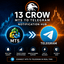 Crow Mt5 to Telegram trading robot logo