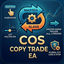 Cos copy trade master trading robot logo