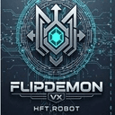 FlipDamon Vx trading robot logo