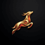 Gold Leapfrog trading robot logo