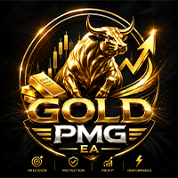 Gold PMG EA Conservative Strategy Tester result, 4.95% simulated ROI
