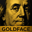 Gold Face trading robot logo