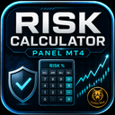 Risk Calculator assistent trading robot logo