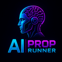 AI Prop Runner Gold trading robot logo