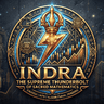 Indra Supreme Thunderbolt of Sacred Mathematics