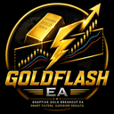 Gold Flash trading robot logo