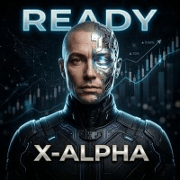 X Alpha trading robot logo