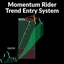 Momentum Rider Trend Entry System trading robot logo
