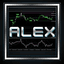 Alex EA trading robot logo