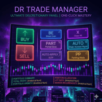 DR Trade and Risk Manager trading robot logo