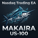 Makaira US100 trading robot logo
