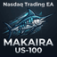 Makaira US100 trading robot logo