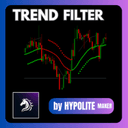 The trend filter trading robot logo