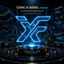 Iconic AI Signal trading robot logo