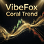 VibeFox Coral Trend trading robot logo