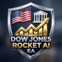 Dow Jones Rocket AI EA V2 Pro trading robot logo