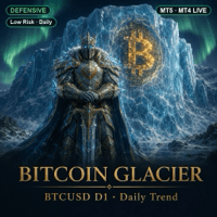 Bitcoin Glacier Daily Trend trading robot logo