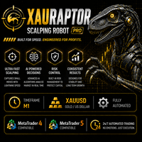 XAURaptorMT4 Aggressive Strategy Tester result, -24.81% simulated ROI
