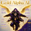 Gold Alpha AI trading robot logo