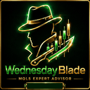 Wednesday Blade trading robot logo
