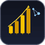 X AI Gold trading robot logo