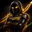 Gold Anonymous bot trading robot logo