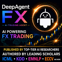 DeepAgent FX Conservative Strategy Tester result, 12.91% simulated ROI