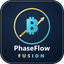 PhaseFlow Fusion trading robot logo