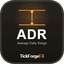 ADR Average Daily Range Meter trading robot logo