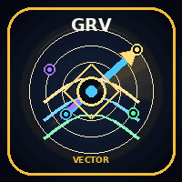 Gold Radar Vector trading robot logo
