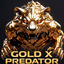 Gold X Predator trading robot logo