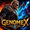 Genomex AI MT5 trading robot logo