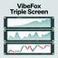 VibeFox Triple Screen trading robot logo